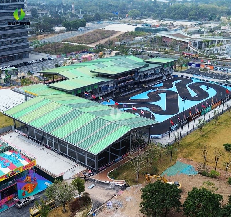 Covered Tennis Court